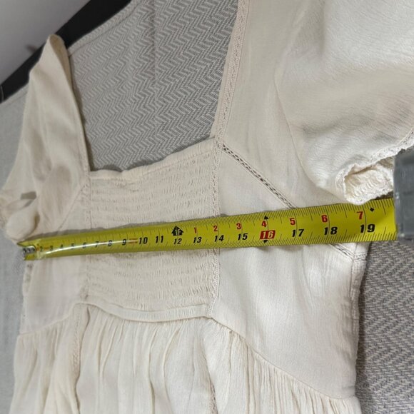 American Eagle Outfitters Cream Blouse - Picture 6 of 11